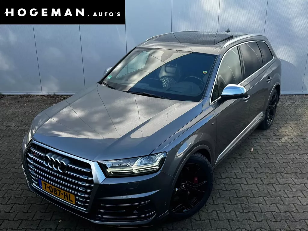 Audi SQ7 SQ7 4.0TDI V8 435PK PANORAMADAK HUD CARBON TREKHAAK  ADAPTIVE CRUISE 360 CAMERA