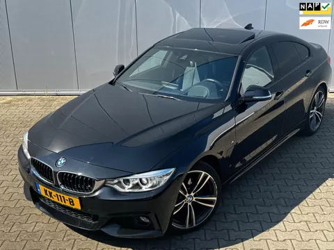 BMW 4-serie Gran Coup&eacute; 418i GRAN COUPE M SPORT GR NAVIGATIE SCHUIFDAK ORIGINEEL NEDERLANDS HUD HARMAN KARDON STOELVERWARMING NAP